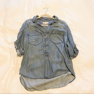 Cloth & Stone Chambray Top